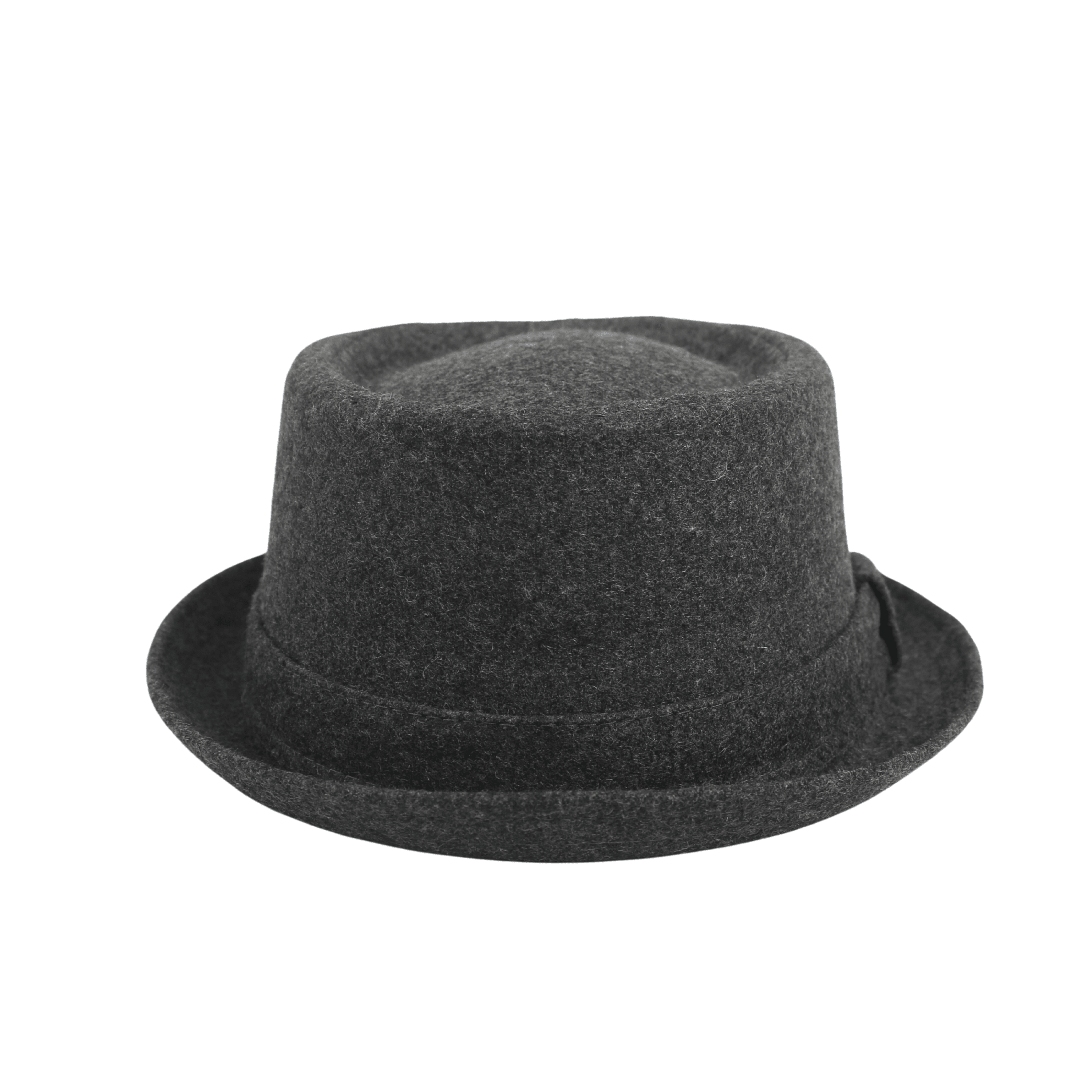 Wool Pork Pie Hat, Trilby Pork Pie Hat - hatsXcaps