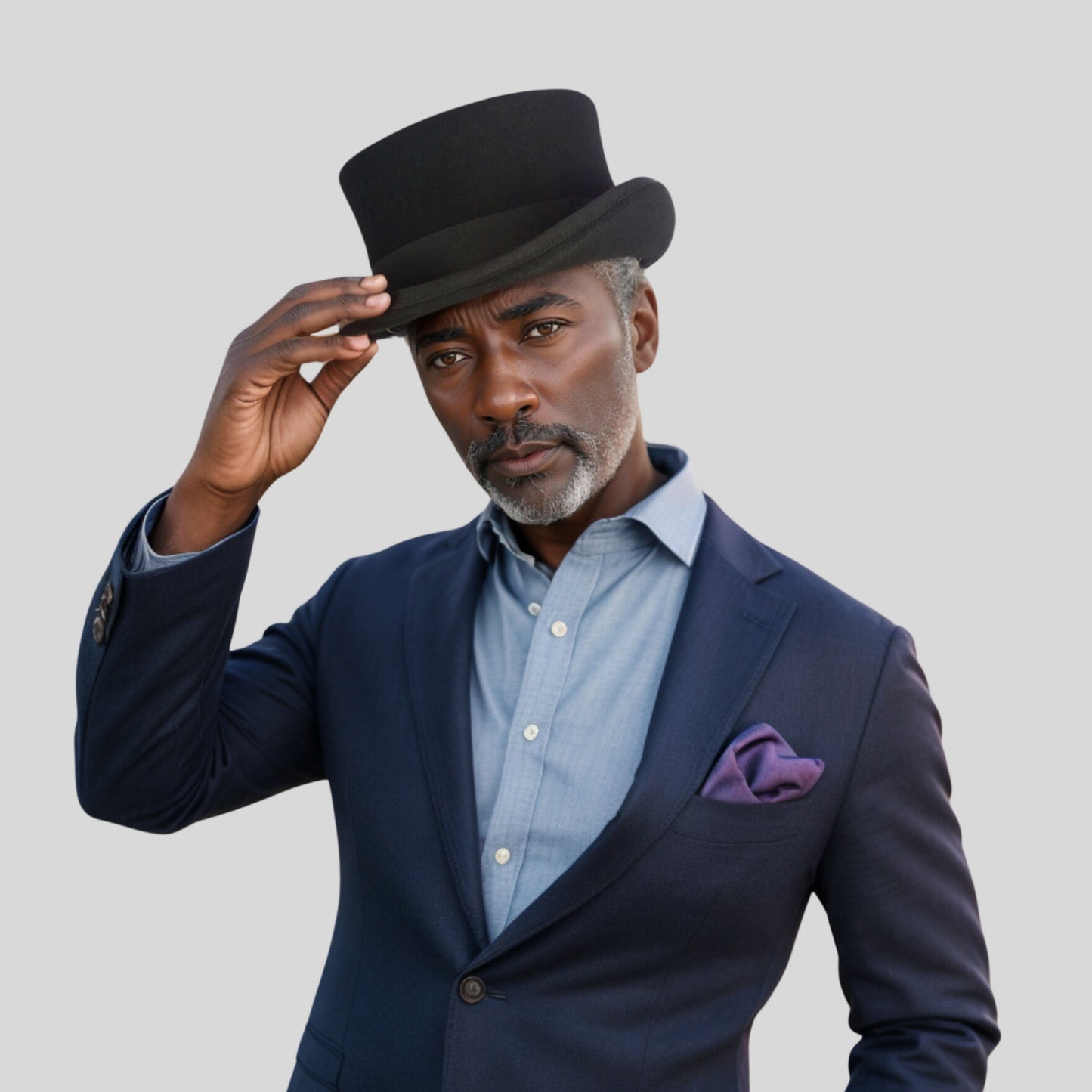 Wool felt Top Hats, Classic Wedding Events Costume Hat - hatsXcaps