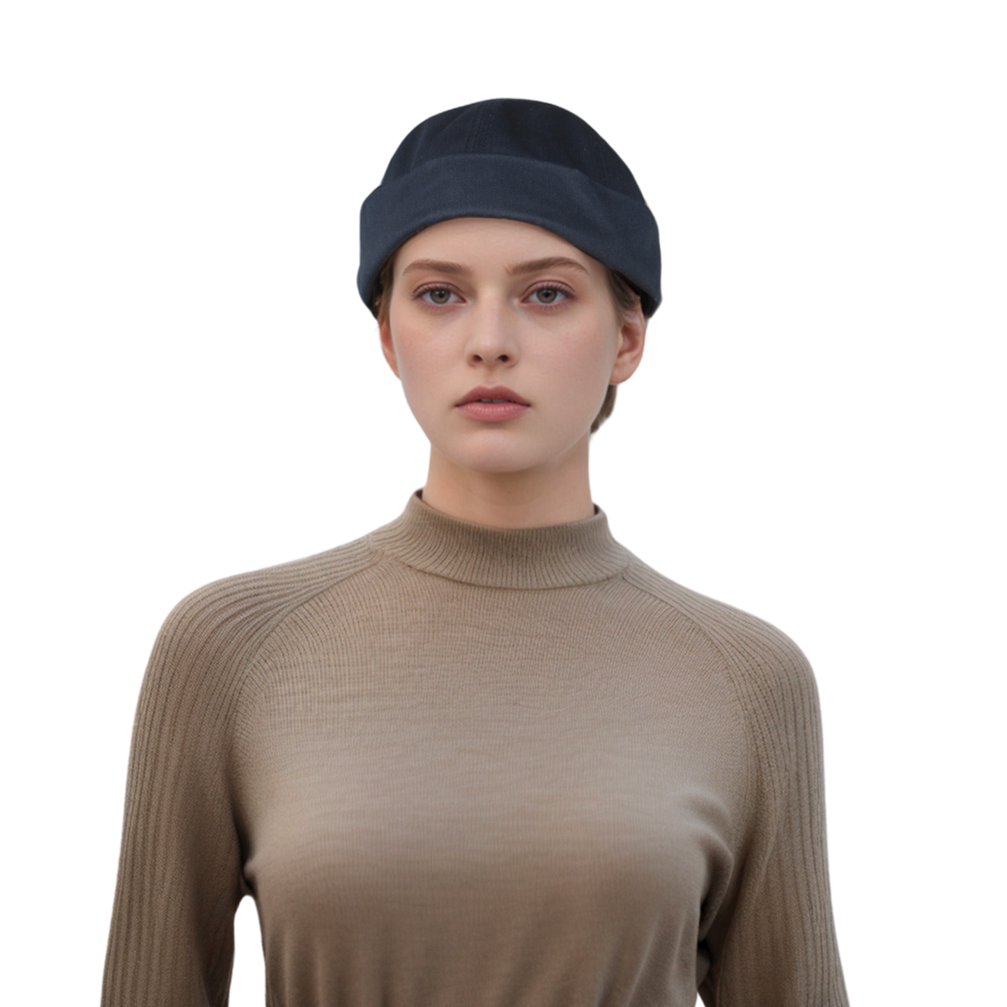 Adjustable Sailor Unisex Cotton Docker Brimless Hat - hatsXcaps
