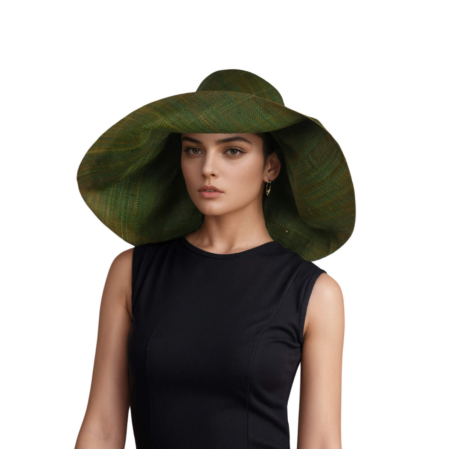 Women's Wide Brim Mimosa Sun Hat for Summer Beach - hatsXcaps