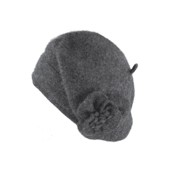 Women's Floral French Beret Hat Classic Vintage beret hat for women - hatsXcaps