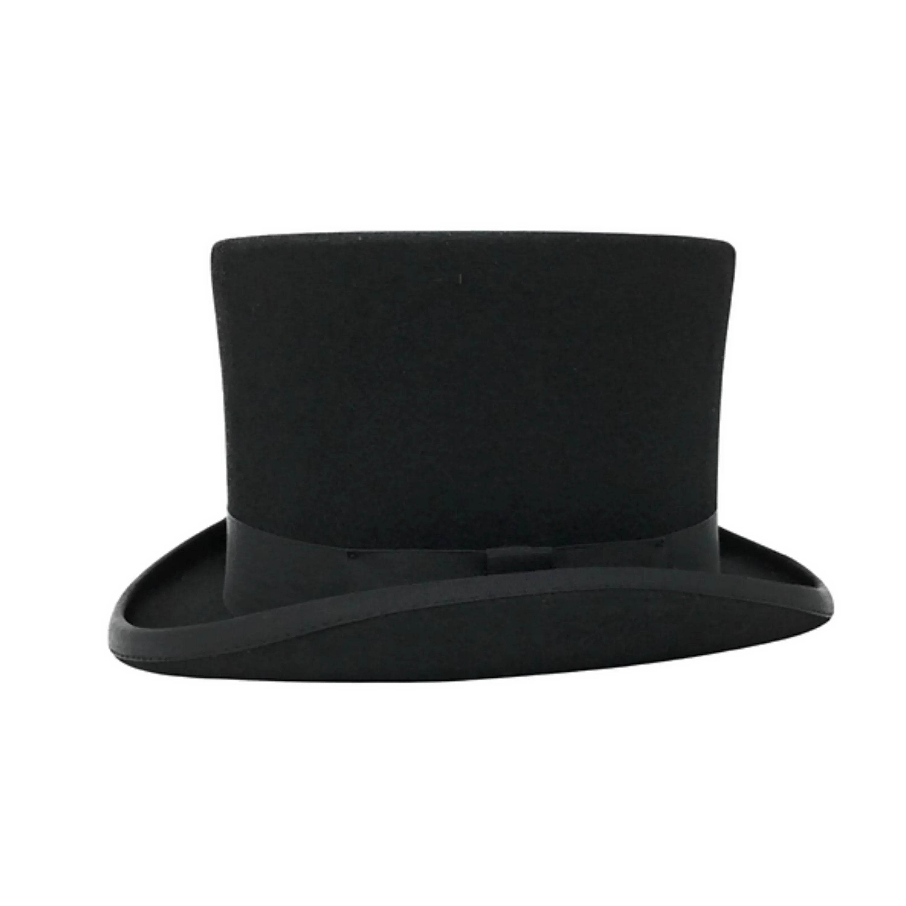 Wool felt Top Hats, Classic Wedding Events Costume Hat - hatsXcaps