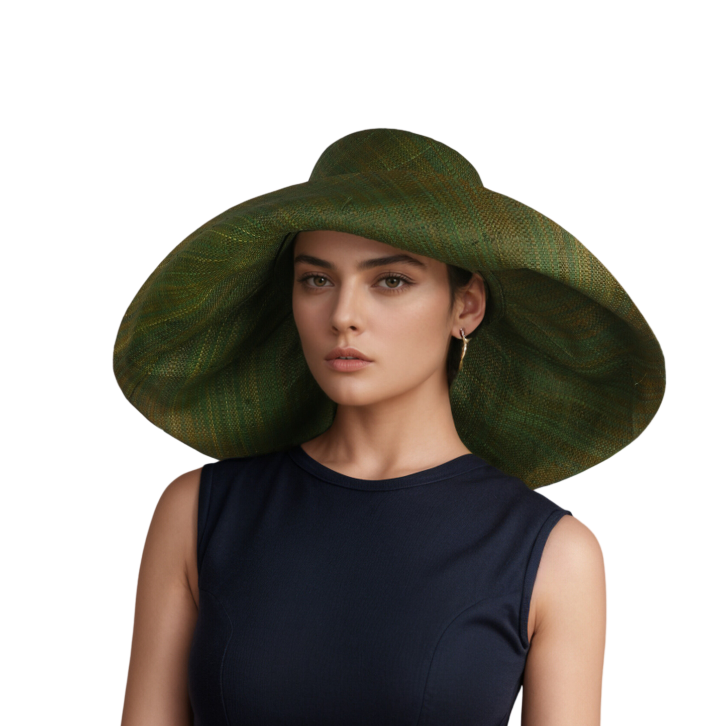 Women's Wide Brim Mimosa Sun Hat for Summer Beach - hatsXcaps