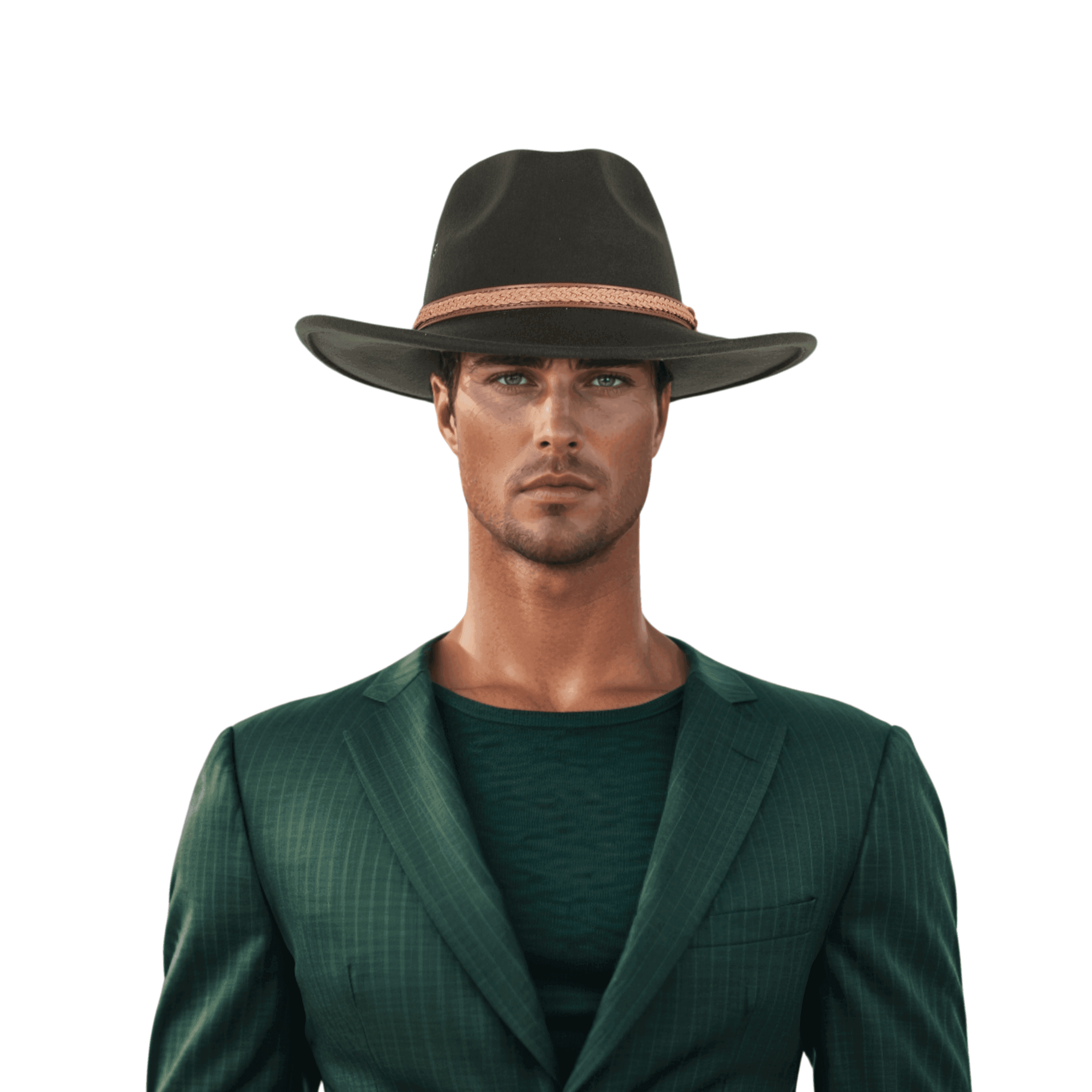 100% Pure Wool Cowboy Hats for Men & Women - hatsXcaps