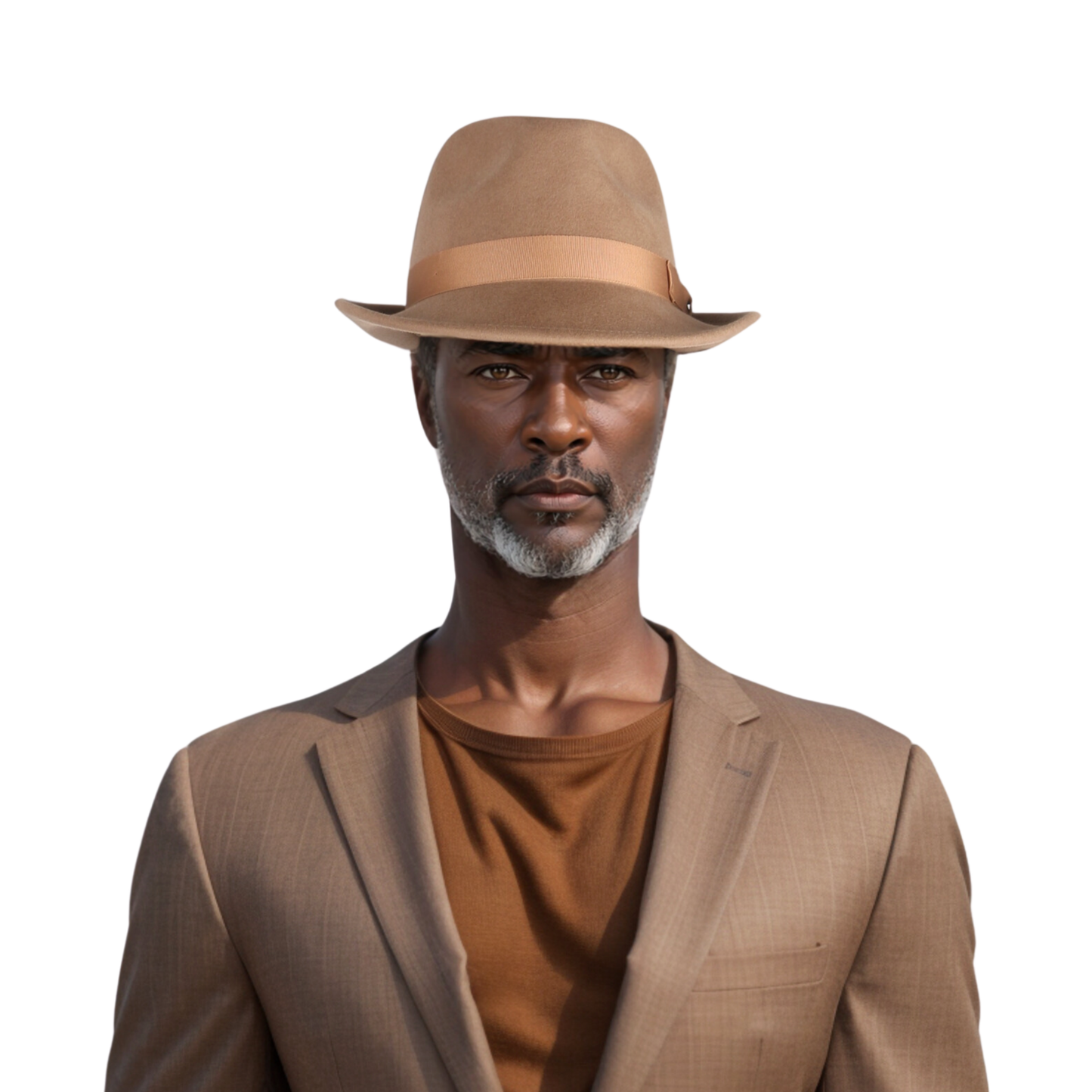 Teardrop Crown Trilby Short Brim Fedora Hat - hatsXcaps