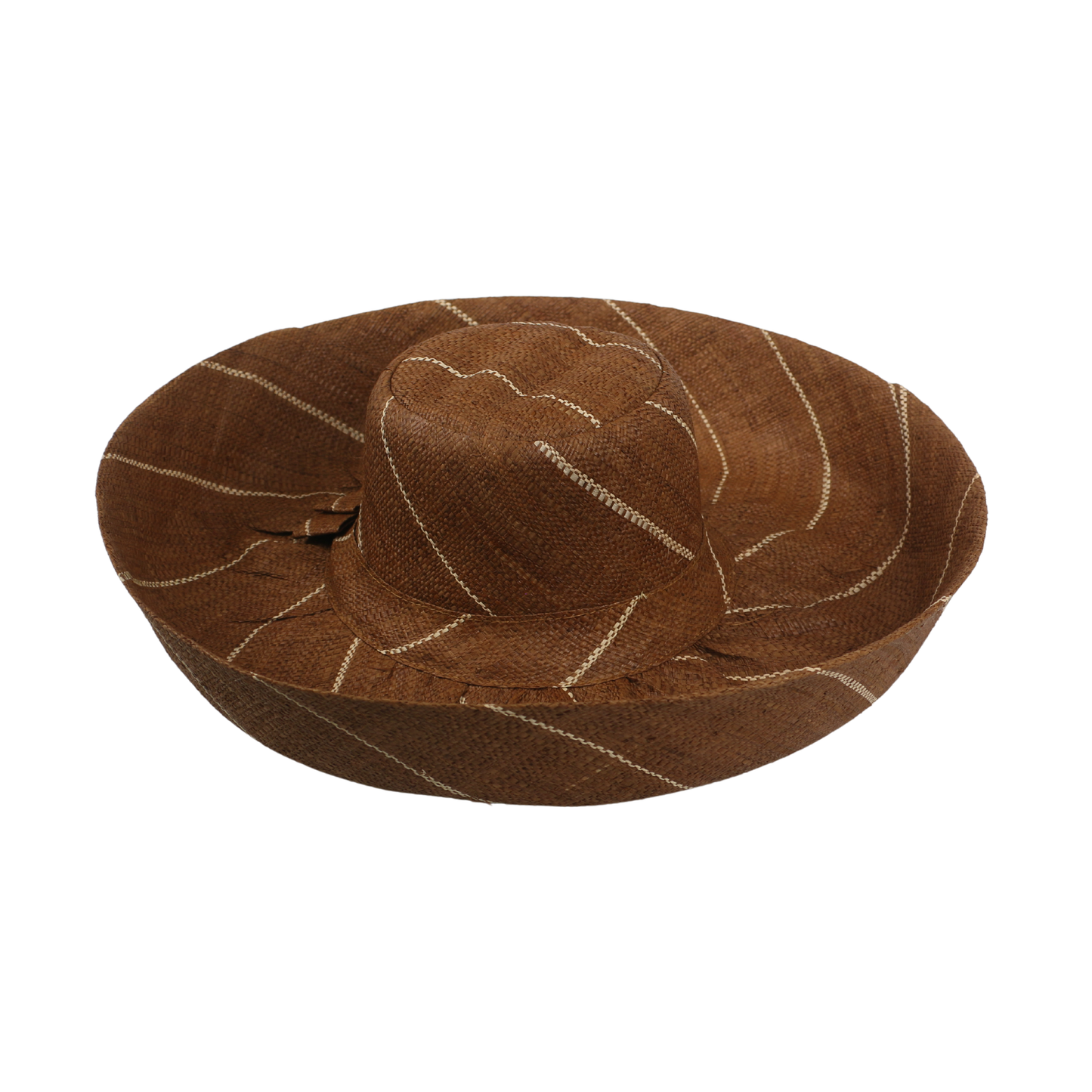 Women's Wide Brim Mimosa Sun Hat for Summer Beach - hatsXcaps