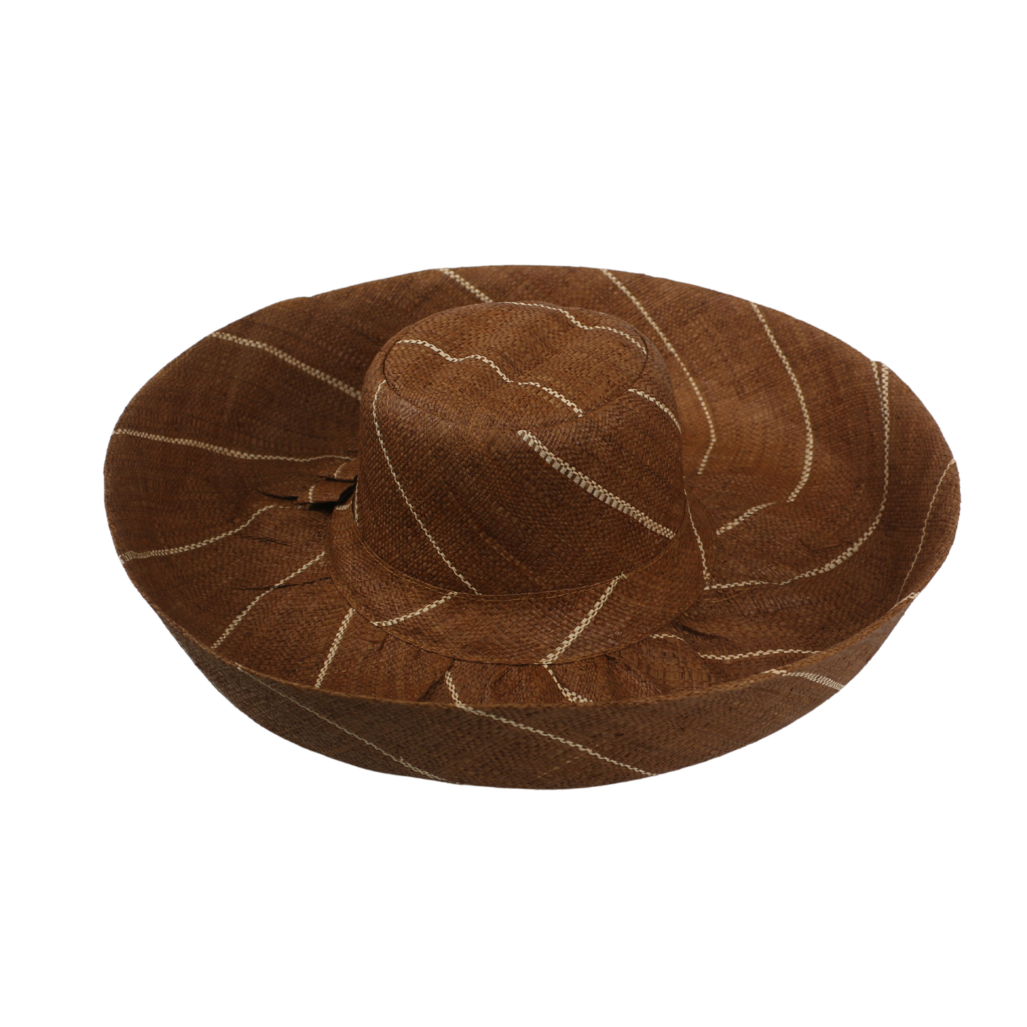 Women's Wide Brim Mimosa Sun Hat for Summer Beach - hatsXcaps