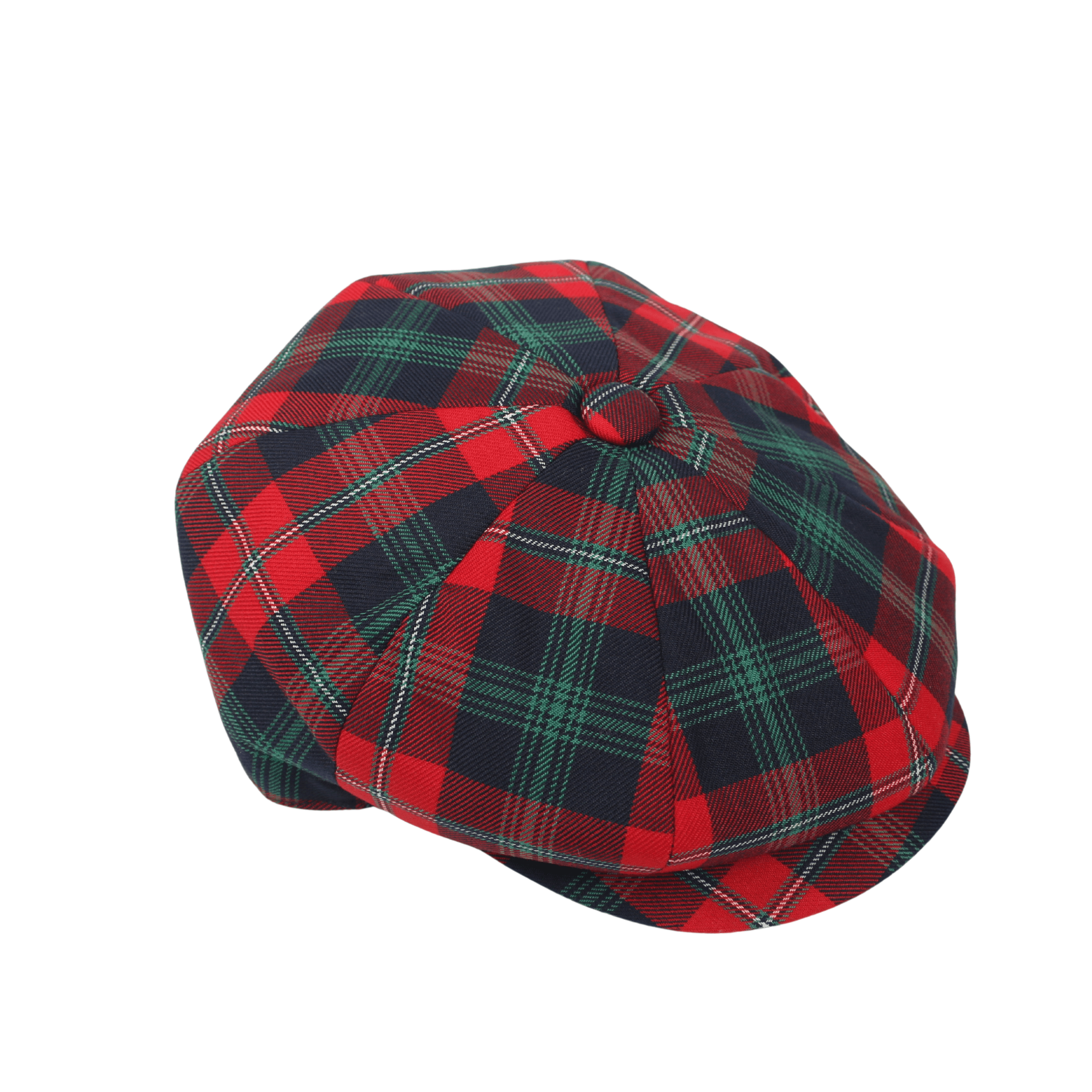 Scottish Tartan Newsboy Cap for Men & Women - hatsXcaps
