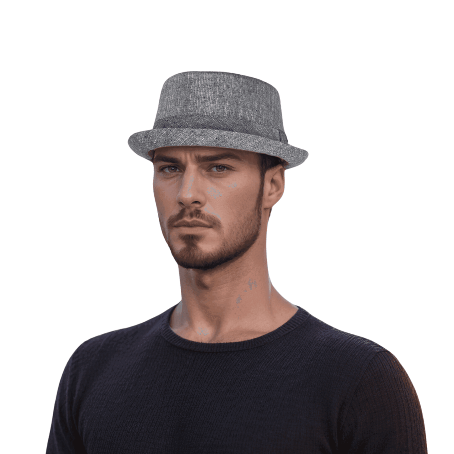 100% Cotton Trilby Pork Pie Hat for Men & Women - hatsXcaps