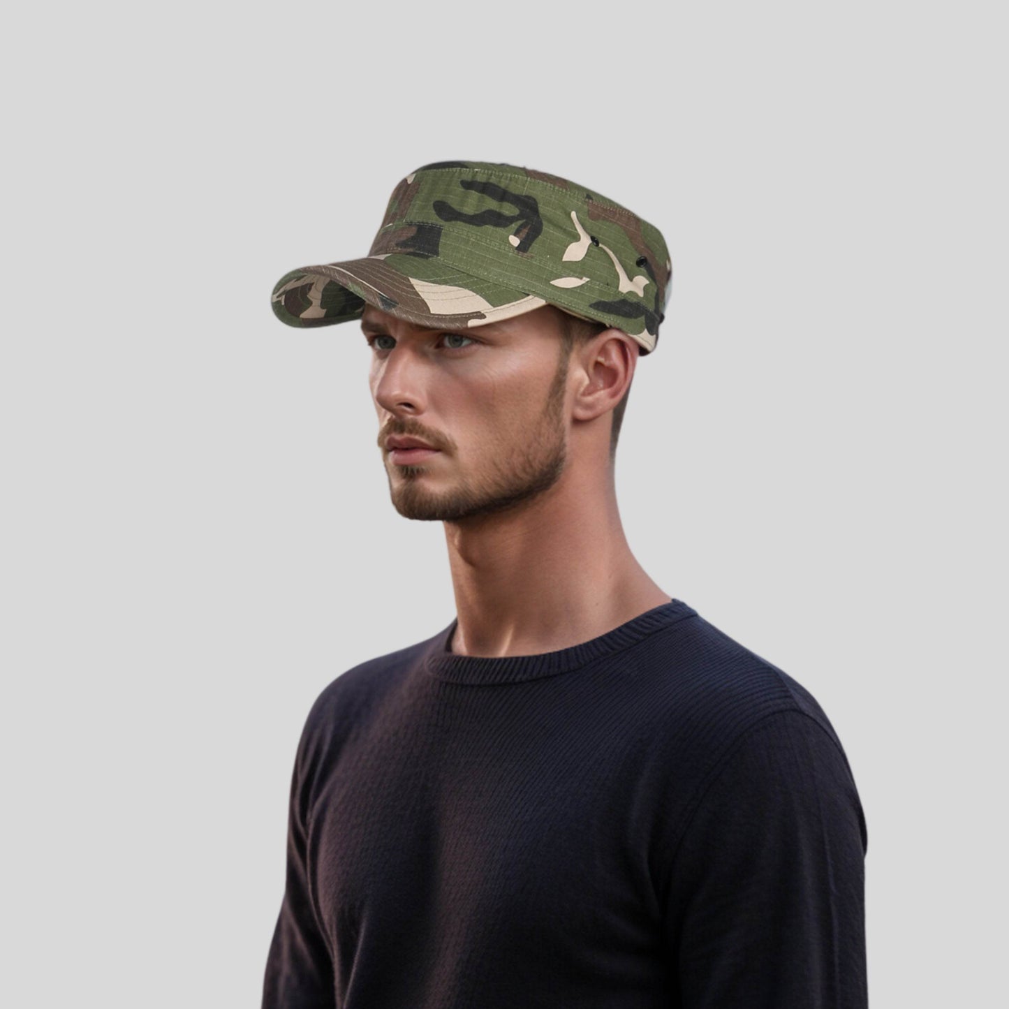 Cadet Military Hat for Men's and Women's – Durable and Timeless Style! - hatsXcaps