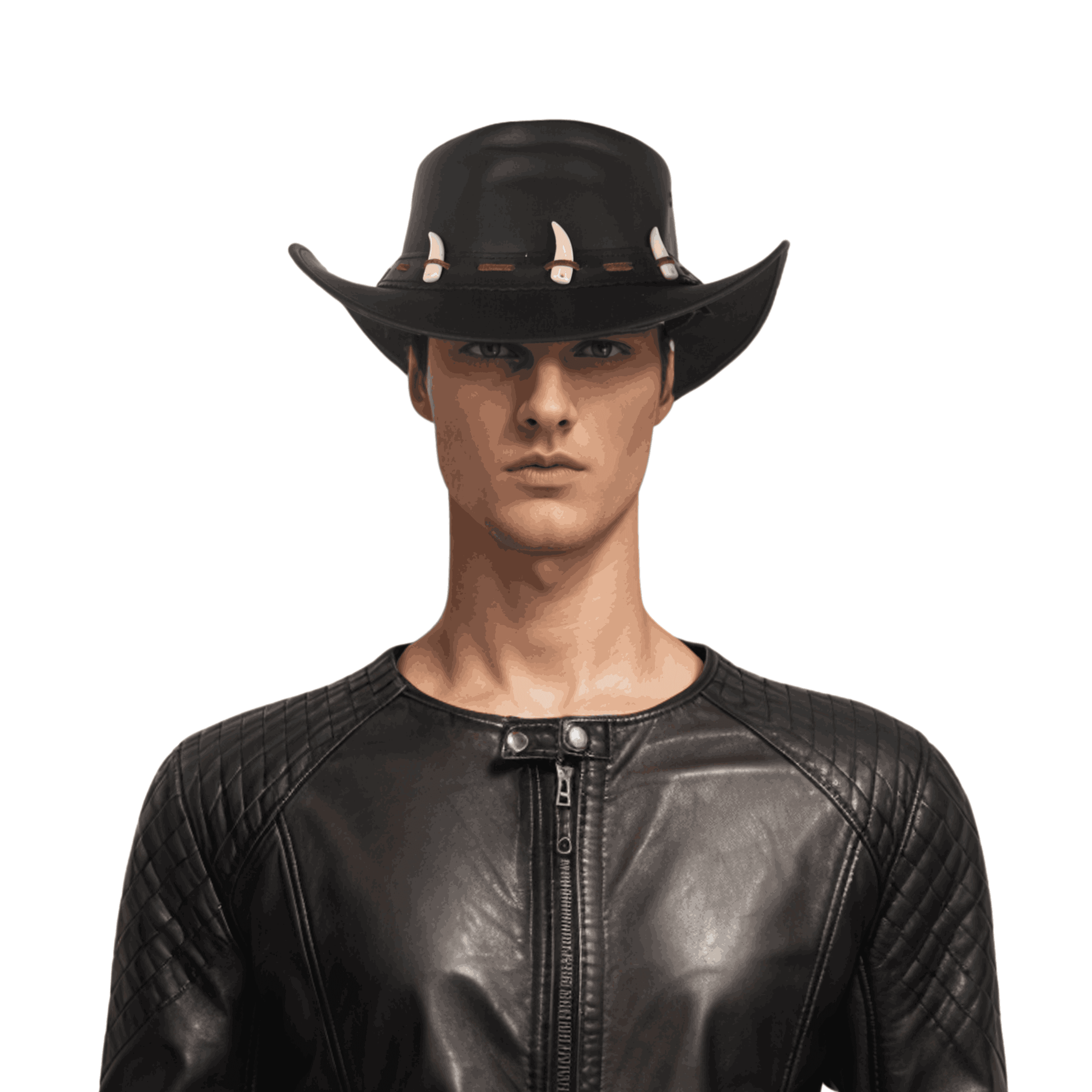 Handcrafted Genuine Leather Cowboy Hats in the london - hatsXcaps