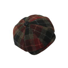 100% Scottish Wool Newsboy Cap for Men & Women - hatsXcaps
