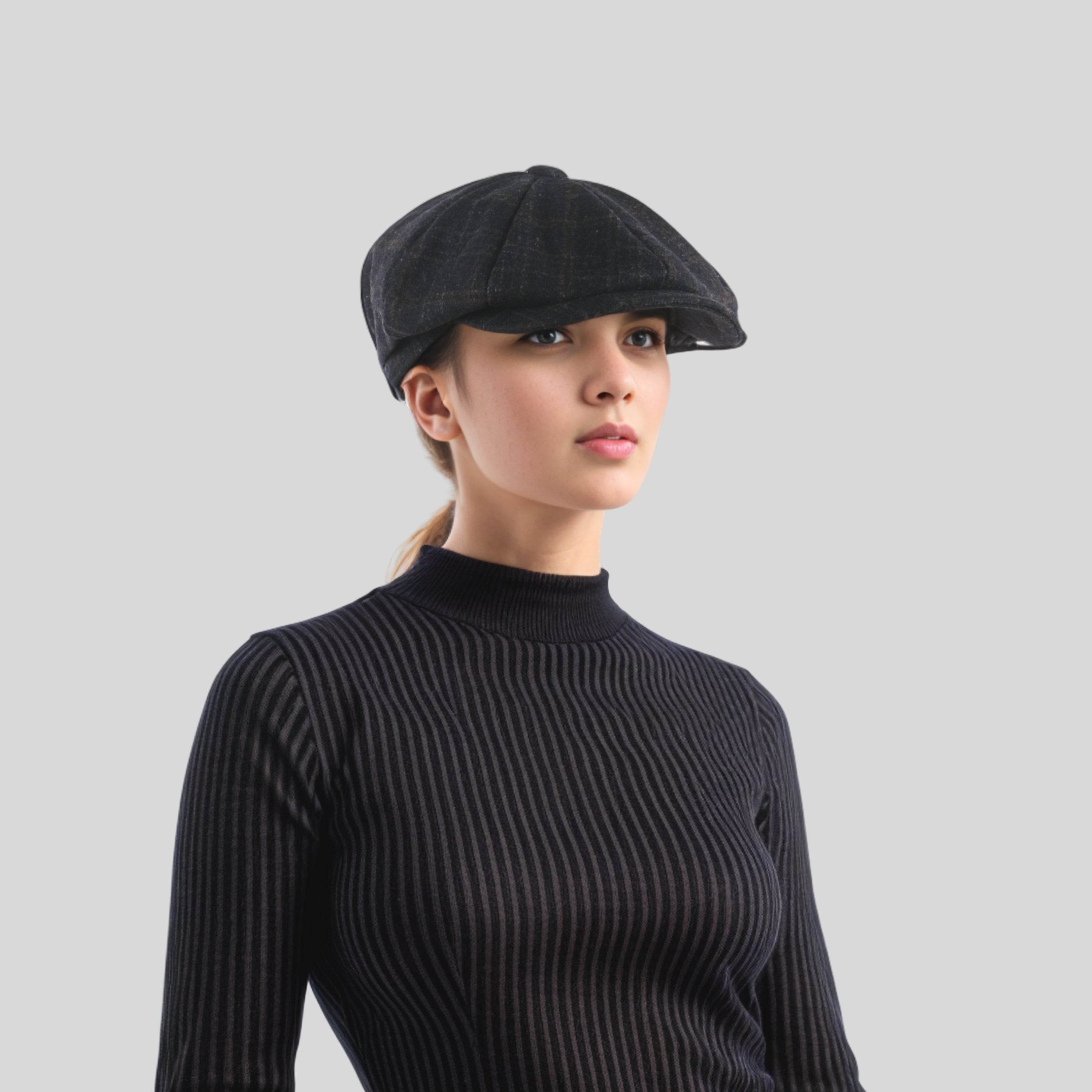 Vintage Gatsby 8-Panel Baker Boy Hat for Men & Women - hatsXcaps