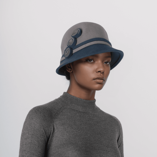 Vintage Wool Cloche Hat for Women in the United Kingdom - hatsXcaps