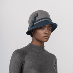 Vintage Wool Cloche Hat for Women in the United Kingdom - hatsXcaps