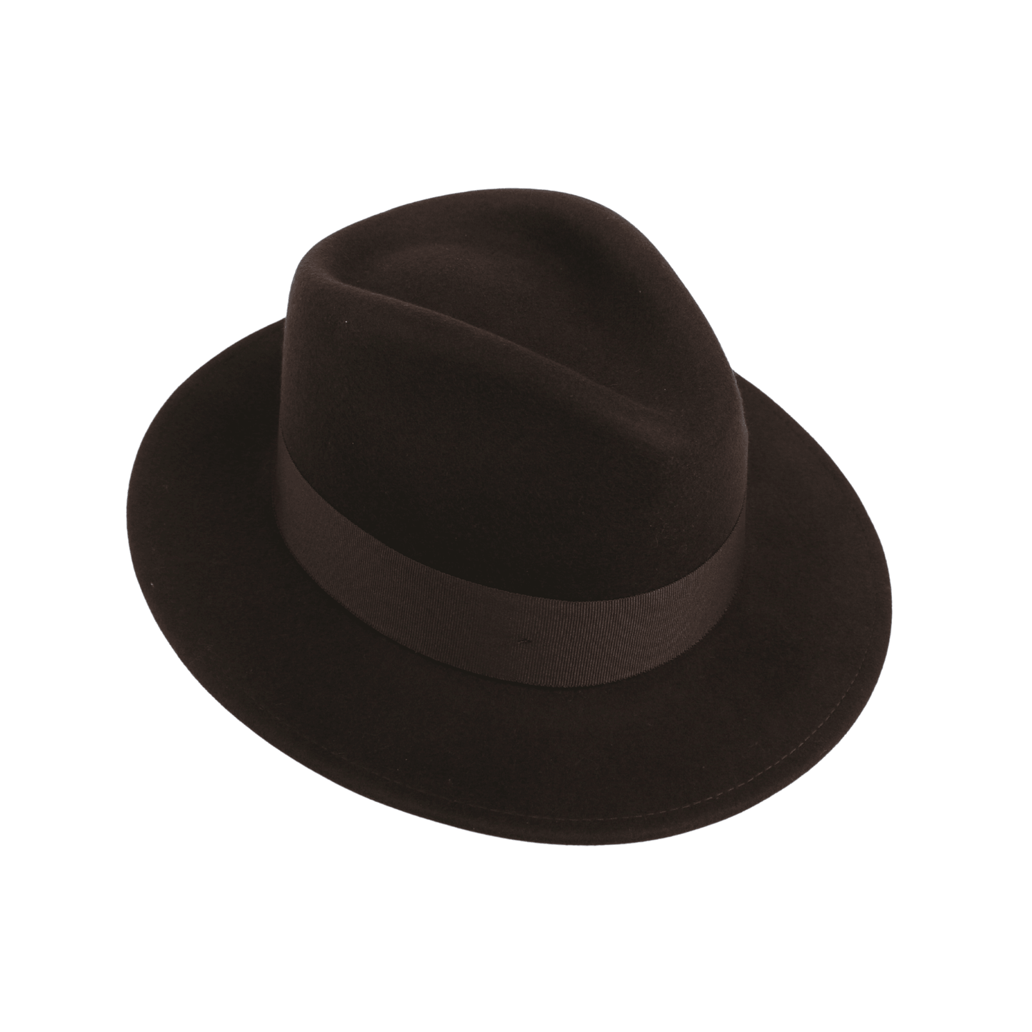 Classic Fedora Wide Brim Sweatband Hat for Men & Women - hatsXcaps