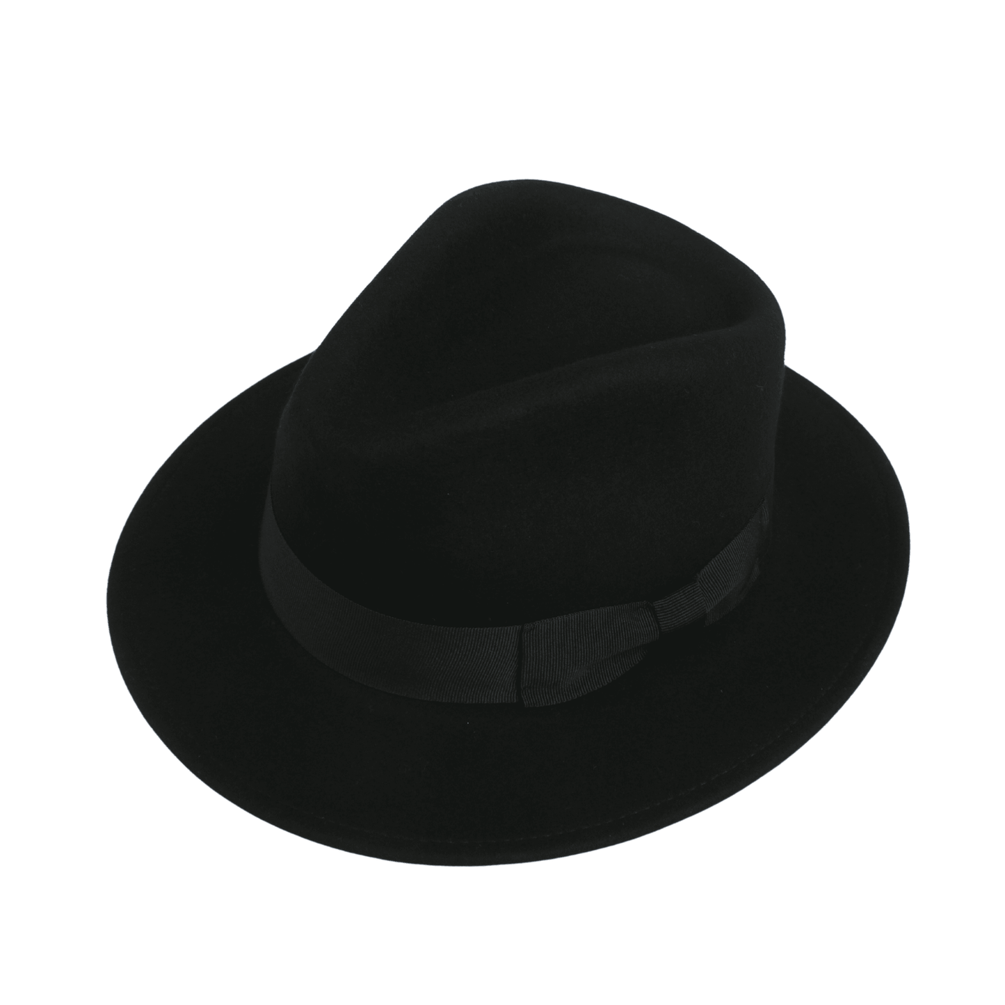 Classic Fedora Wide Brim Sweatband Hat for Men & Women - hatsXcaps
