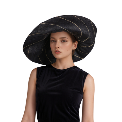 Women's Wide Brim Mimosa Sun Hat for Summer Beach - hatsXcaps