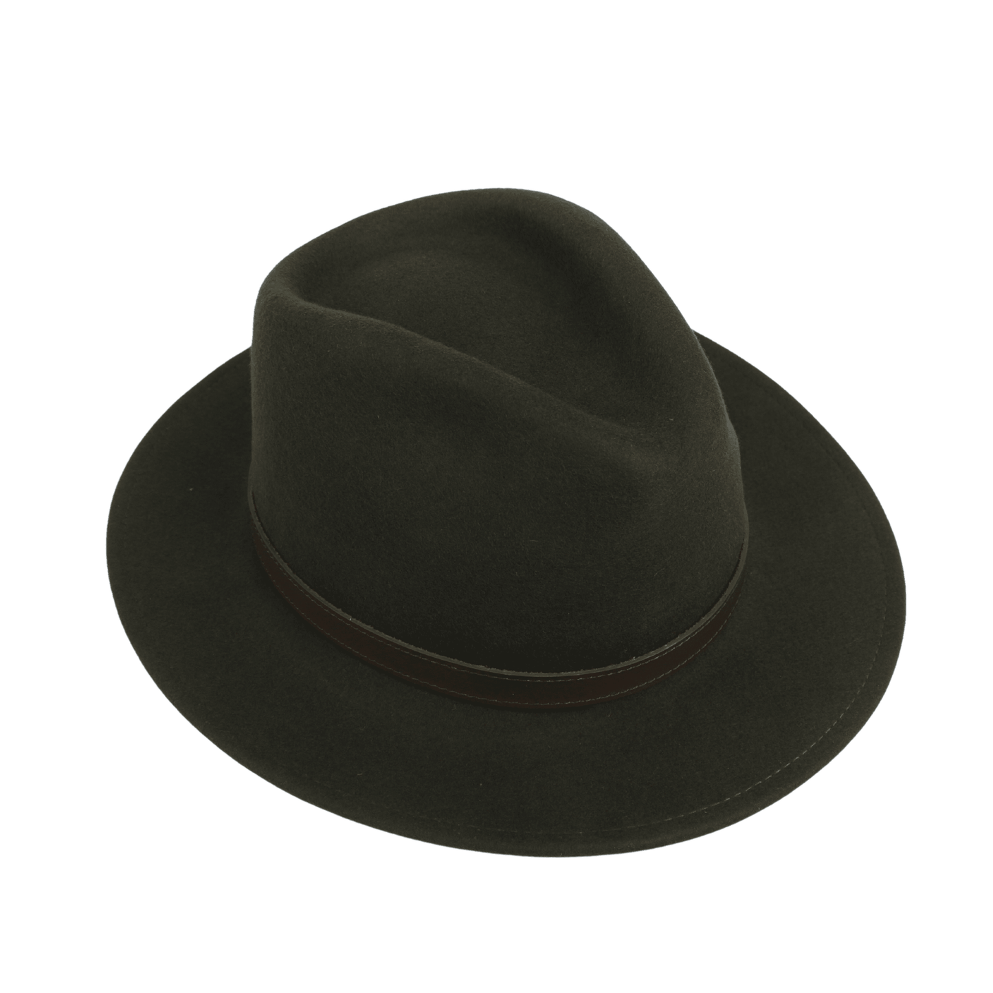 Wide Brim Classic Trilby Fedora Hat for Men & Women - hatsXcaps