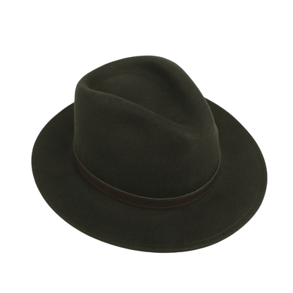 Wide Brim Classic Trilby Fedora Hat for Men & Women - hatsXcaps