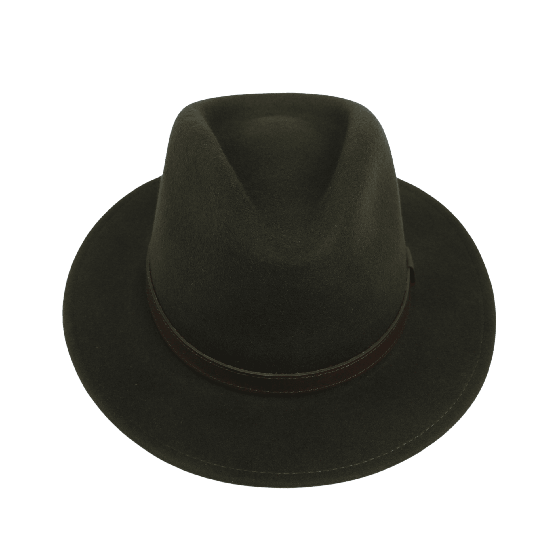 Wide Brim Classic Trilby Fedora Hat for Men & Women - hatsXcaps