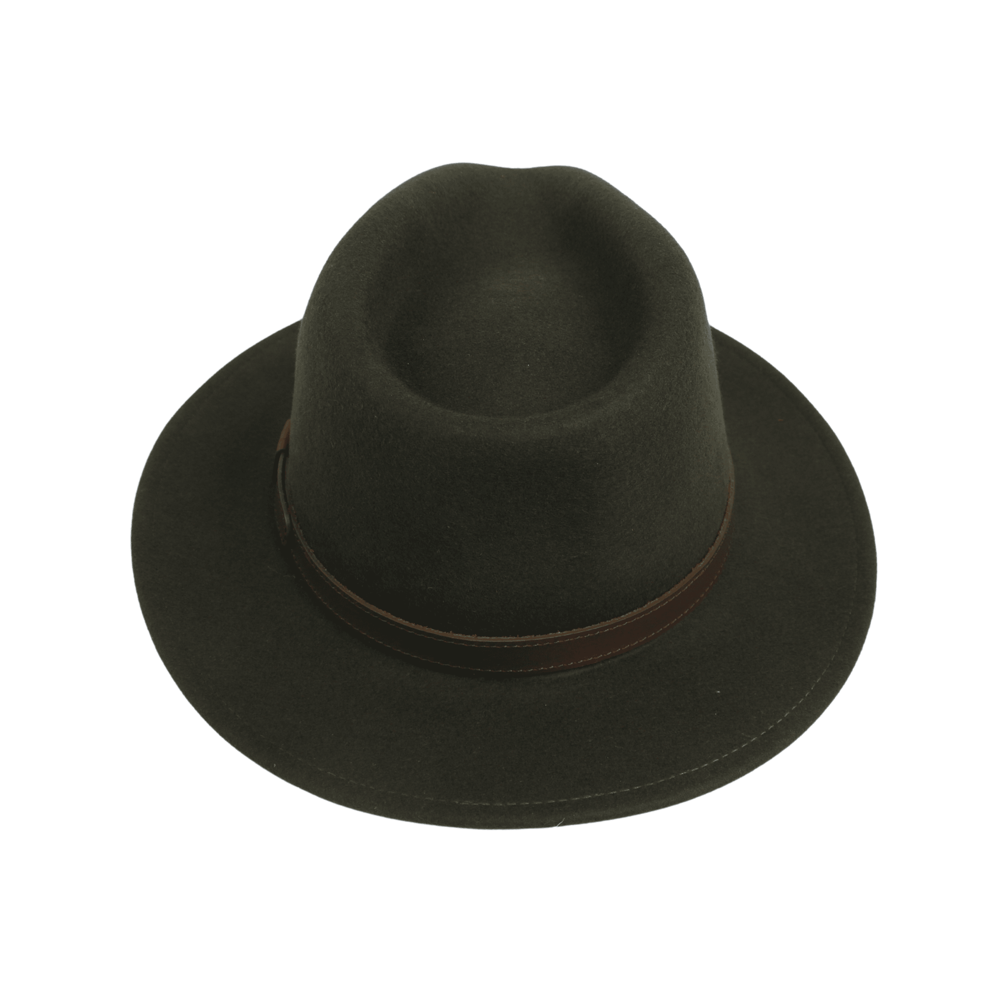 Wide Brim Classic Trilby Fedora Hat for Men & Women - hatsXcaps