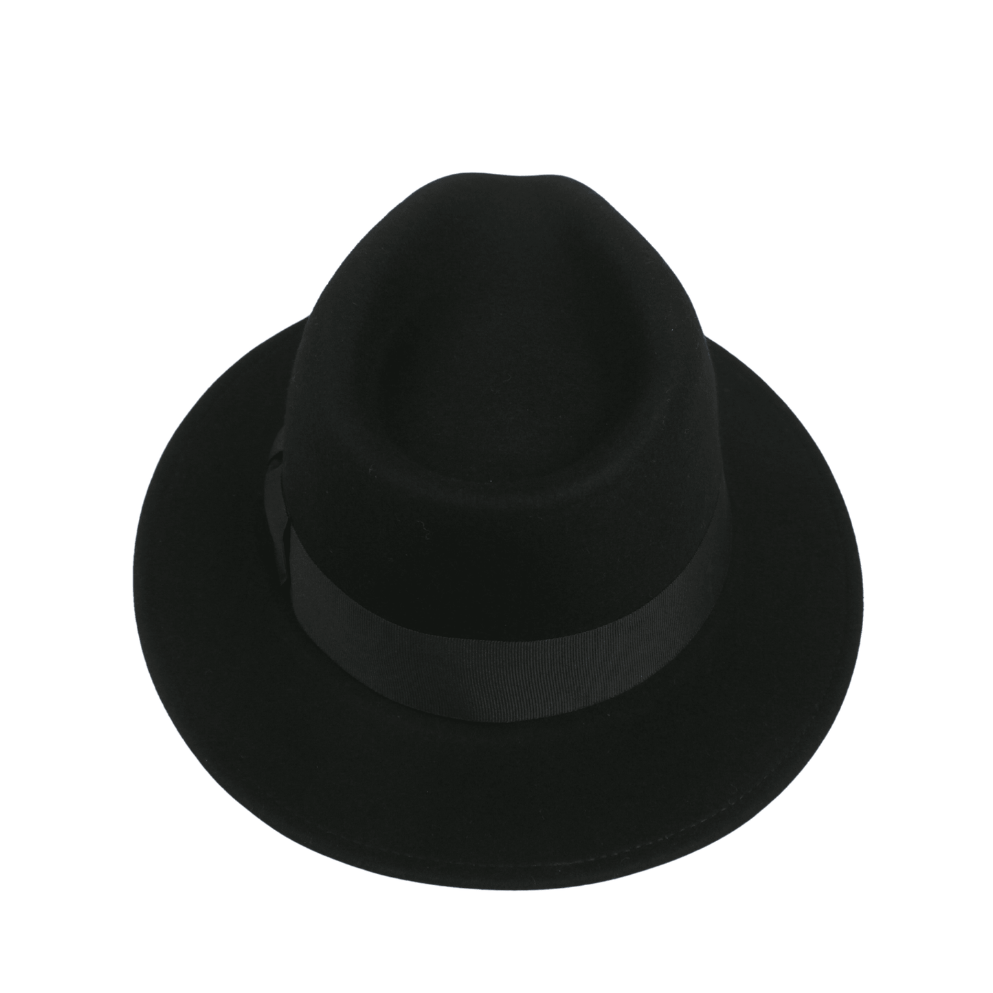 Classic Fedora Wide Brim Sweatband Hat for Men & Women - hatsXcaps