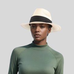 Handcrafted Straw Fedora Hat for Men & Women - hatsXcaps