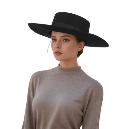 Unisex Wool Felt Sombrero Classic Spanish Hat - hatsXcaps