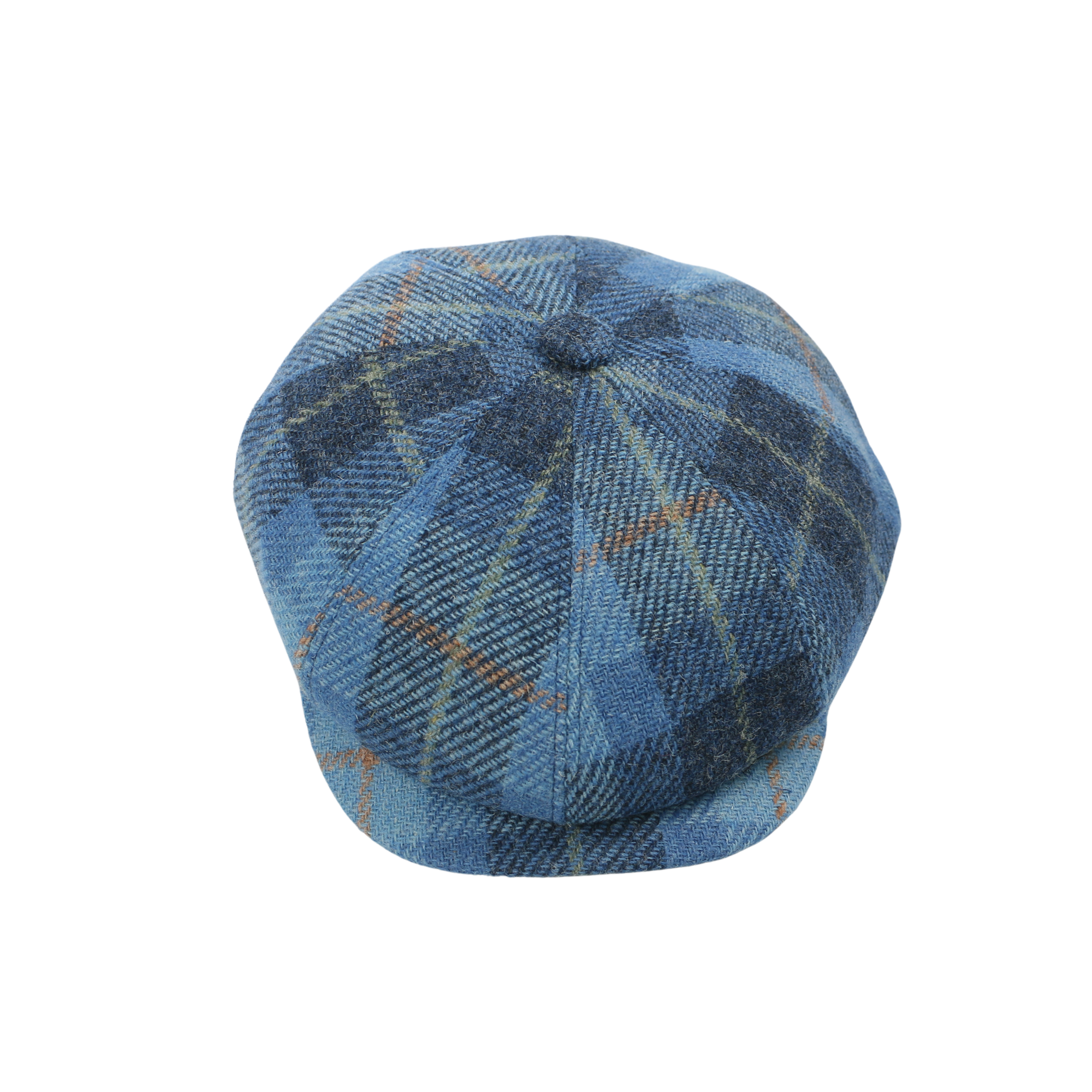 100% Scottish Wool Newsboy Flat Newsboy Cap for Men & Women - hatsXcaps