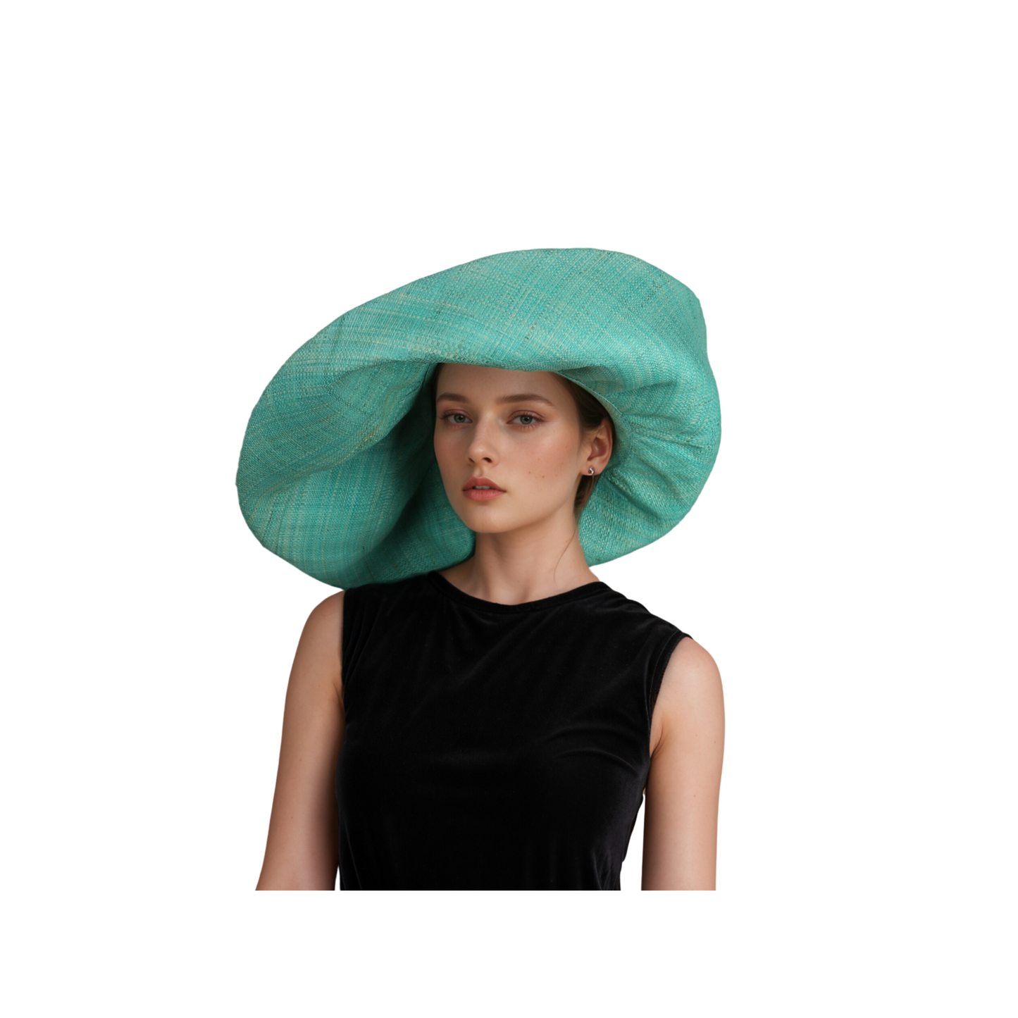 Women's Wide Brim Mimosa Sun Hat for Summer Beach - hatsXcaps