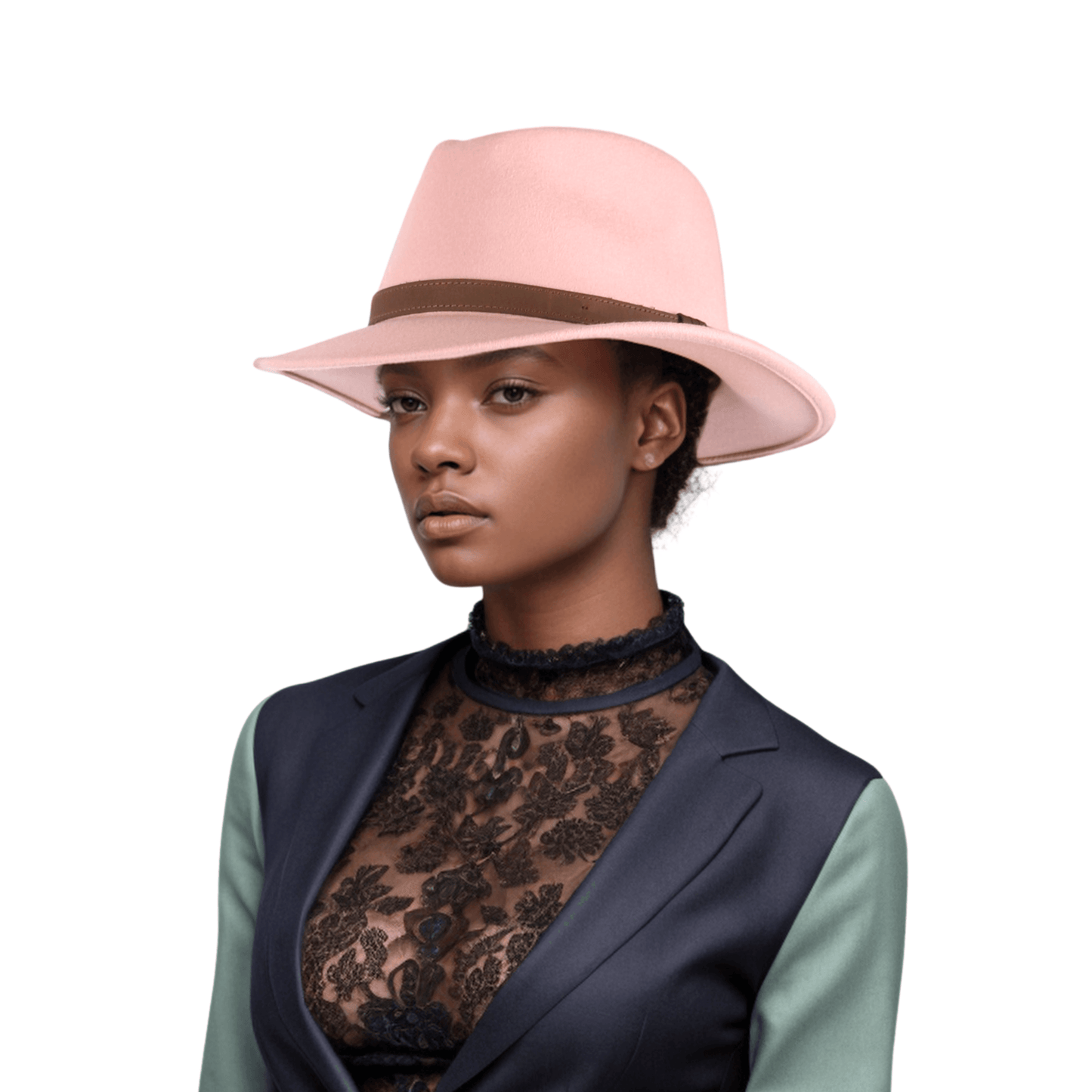 Wide Brim Classic Trilby Fedora Hat for Men & Women - hatsXcaps