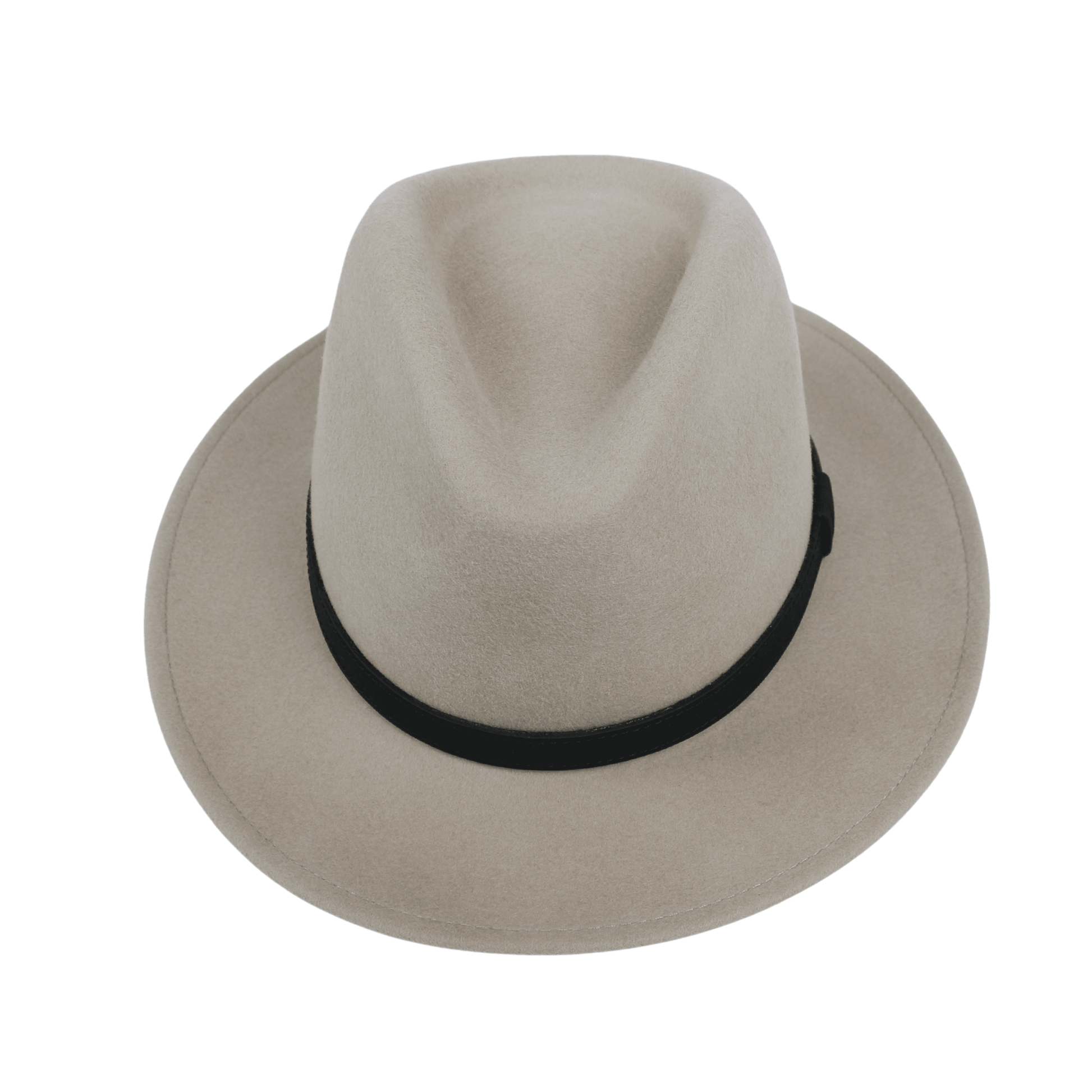 Wide Brim Classic Trilby Fedora Hat for Men & Women - hatsXcaps