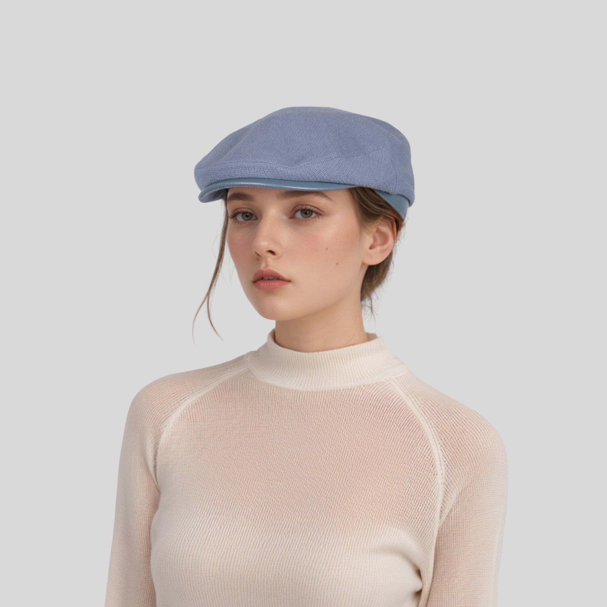 Unisex Premium Cotton Lightweight Gatsby Flat Cap - hatsXcaps