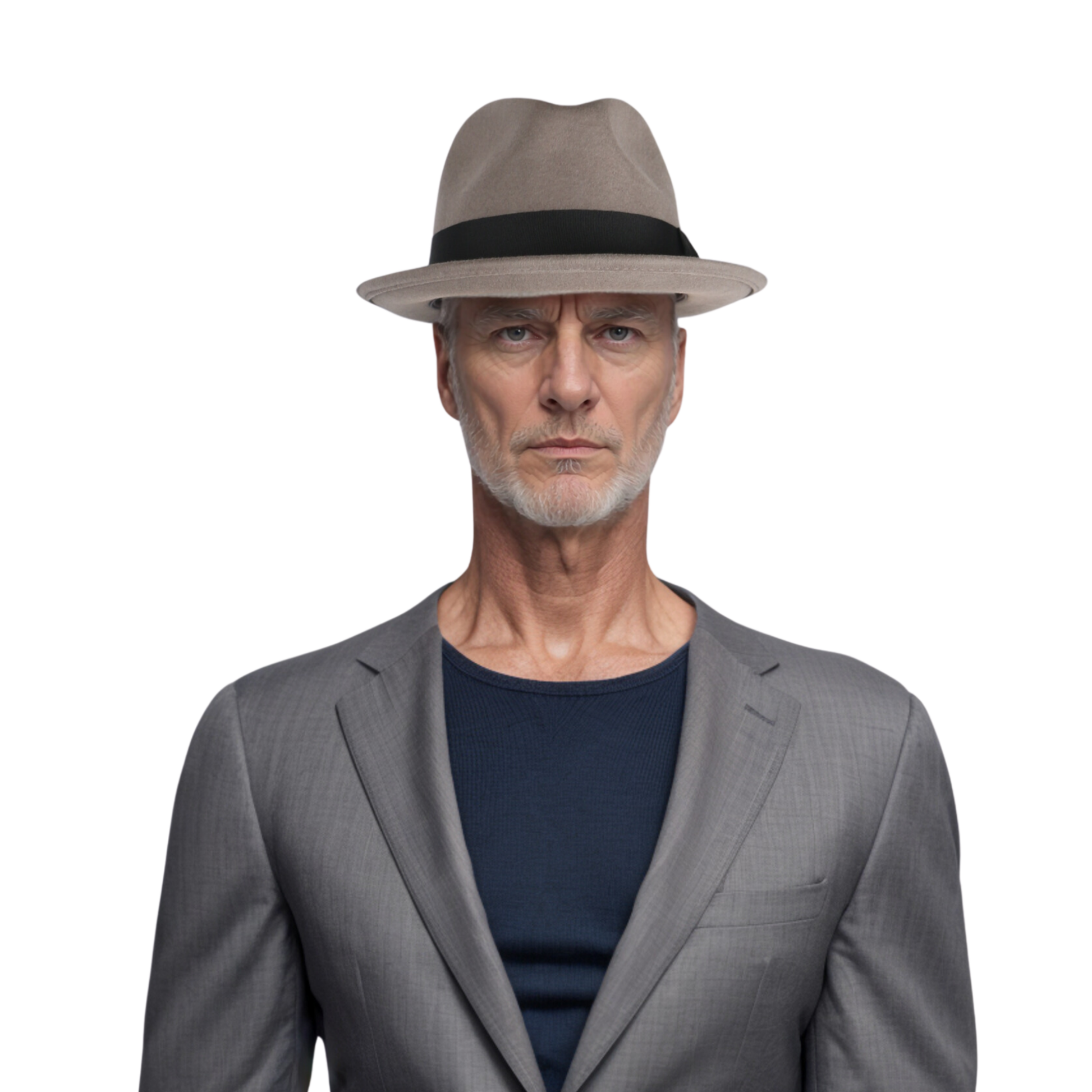 100% Wool Felt Felt Trilby Hat for Men & Women - hatsXcaps
