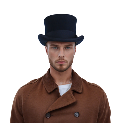 Wool felt Top Hats, Classic Wedding Events Costume Hat - hatsXcaps