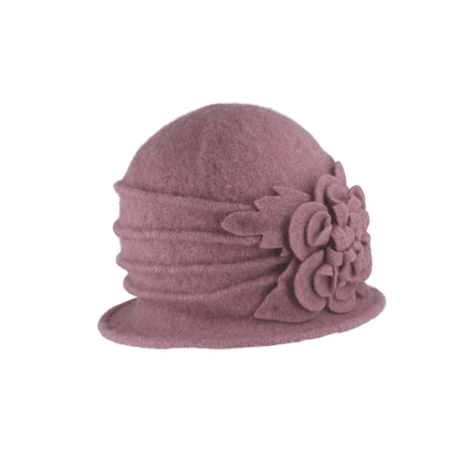 1920s Style for Ladies Wool Cloche Bucket Hats - hatsXcaps