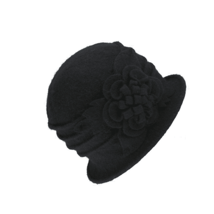 1920s Style for Ladies Wool Cloche Bucket Hats - hatsXcaps