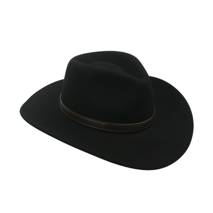 100% Pure Wool Cowboy Hats for Men and Women - hatsXcaps