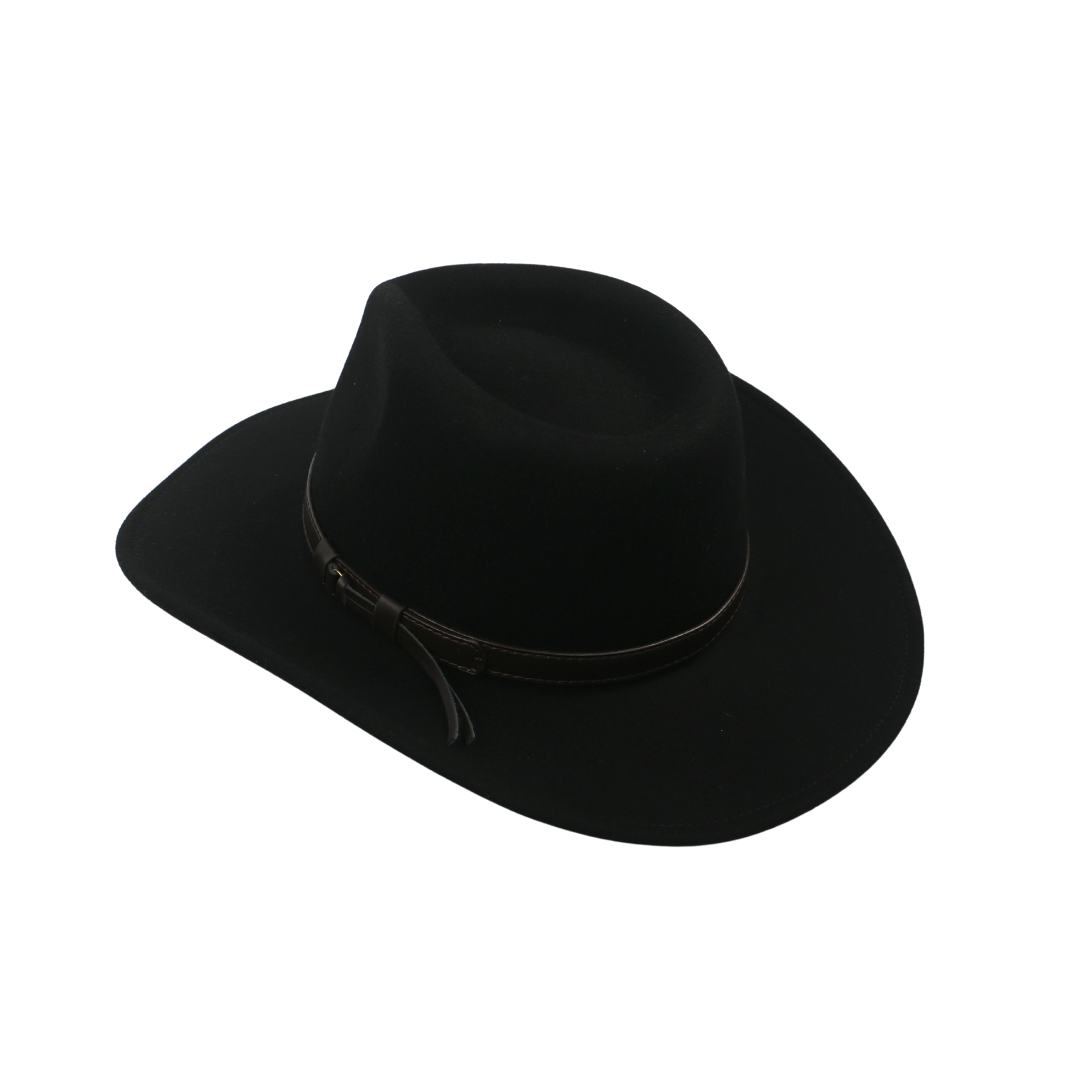100% Pure Wool Cowboy Hats for Men and Women - hatsXcaps