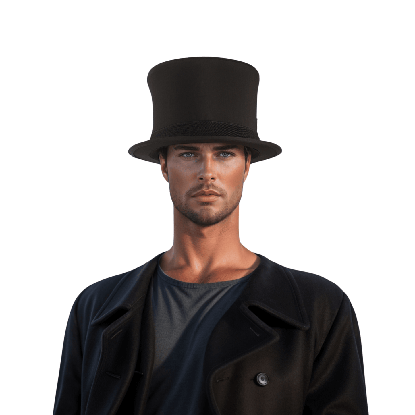Magician's Foldable Hat for Men Victorian Costume Accessory - hatsXcaps