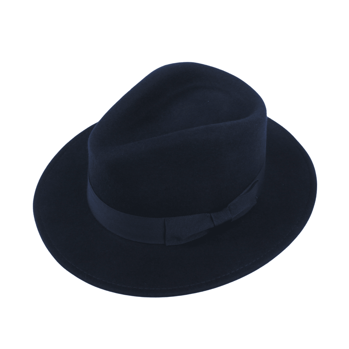 Classic Fedora Wide Brim Sweatband Hat for Men & Women - hatsXcaps