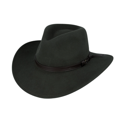 100% Pure Wool Cowboy Hats for Men and Women - hatsXcaps