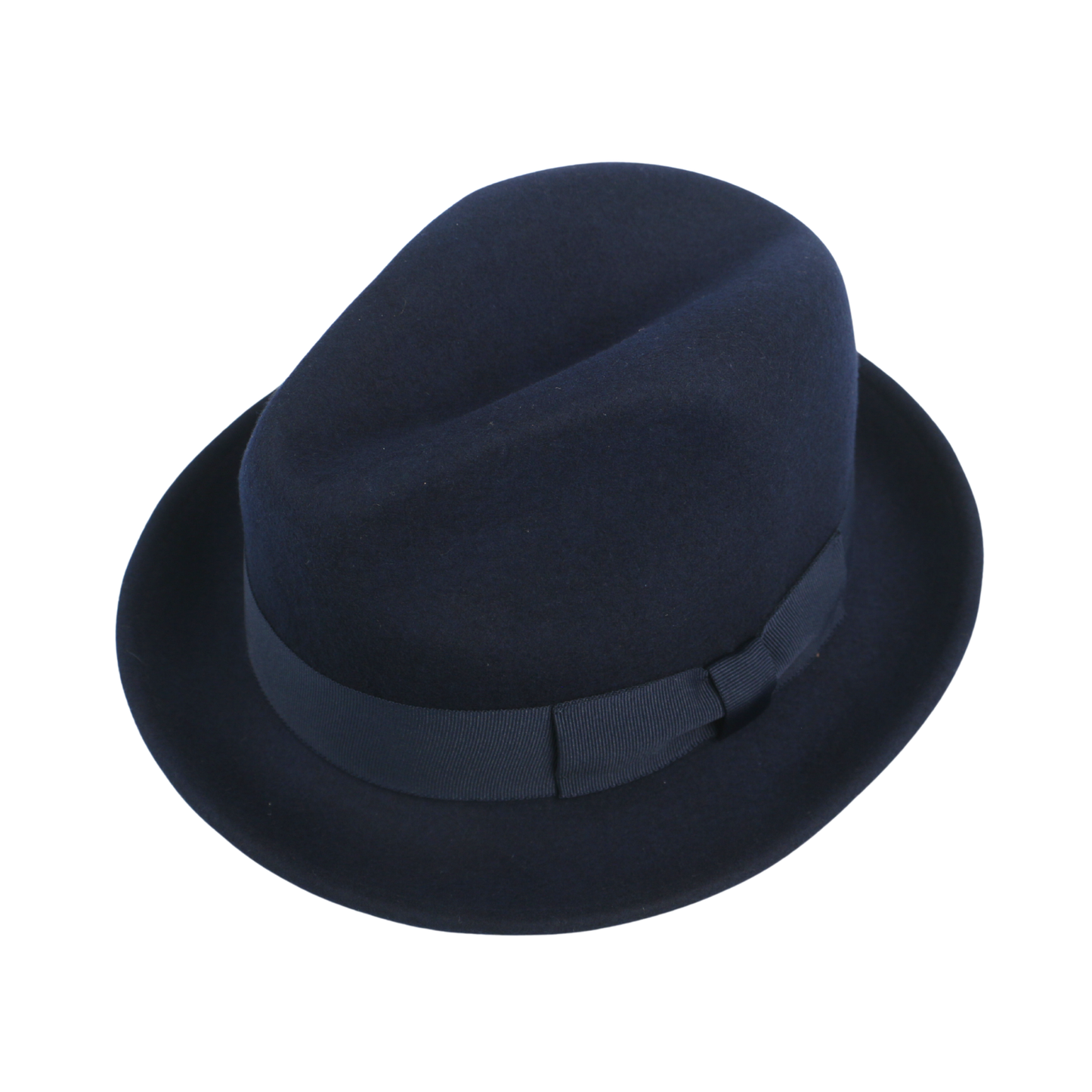 100% Wool Felt Felt Trilby Hat for Men & Women - hatsXcaps