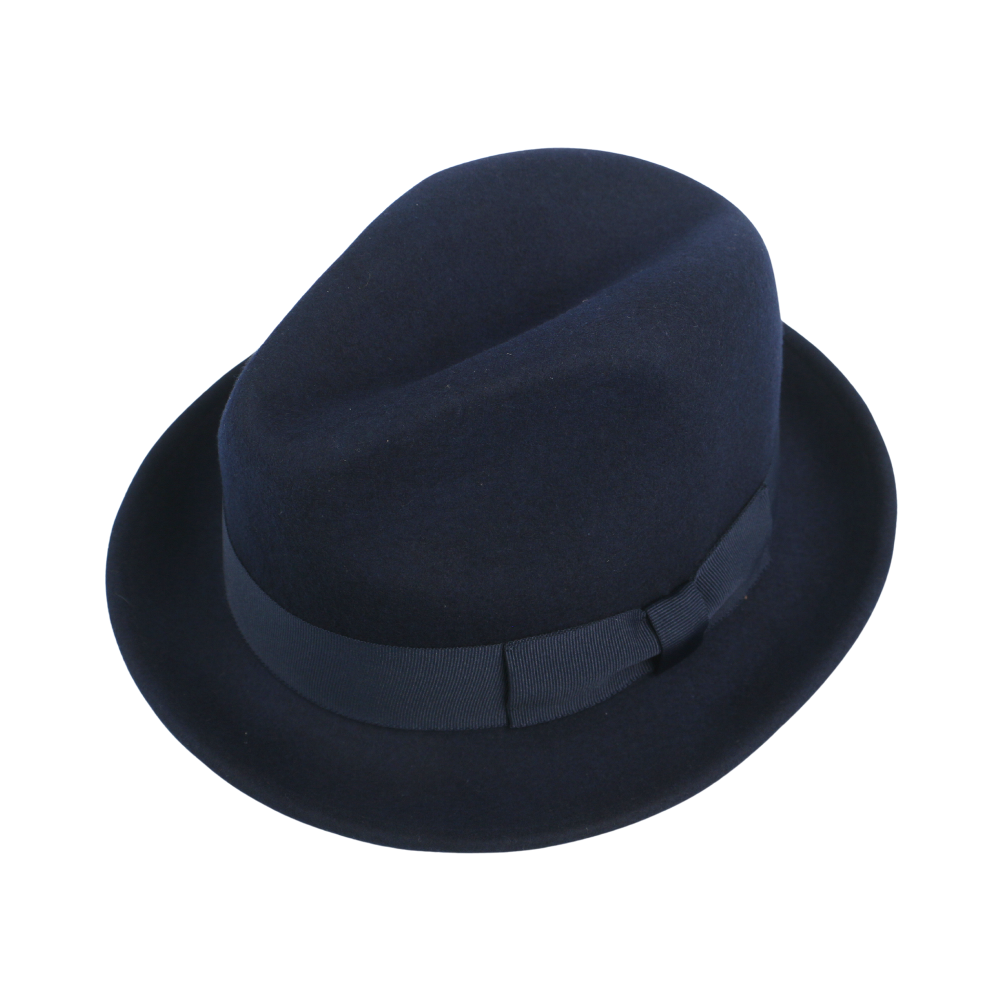 100% Wool Felt Felt Trilby Hat for Men & Women - hatsXcaps