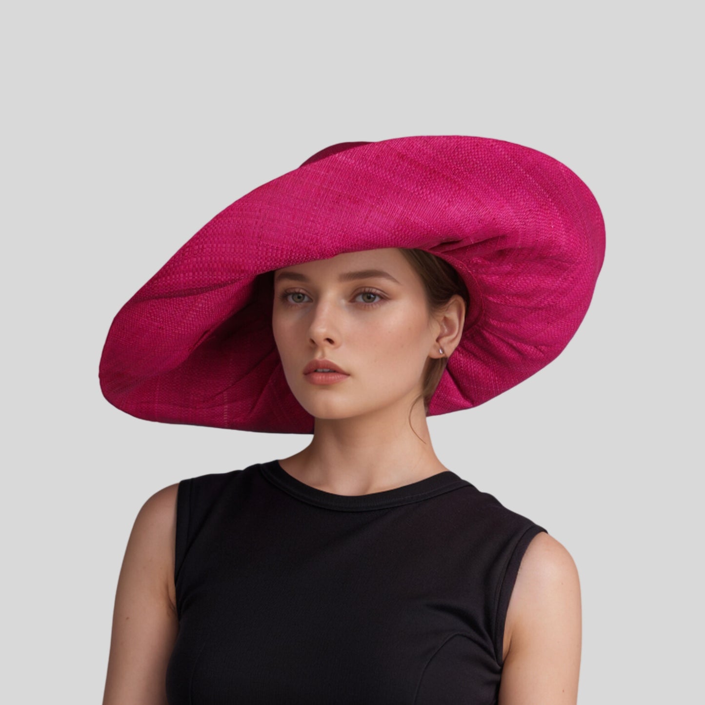 Women's Wide Brim Mimosa Sun Hat for Summer Beach - hatsXcaps