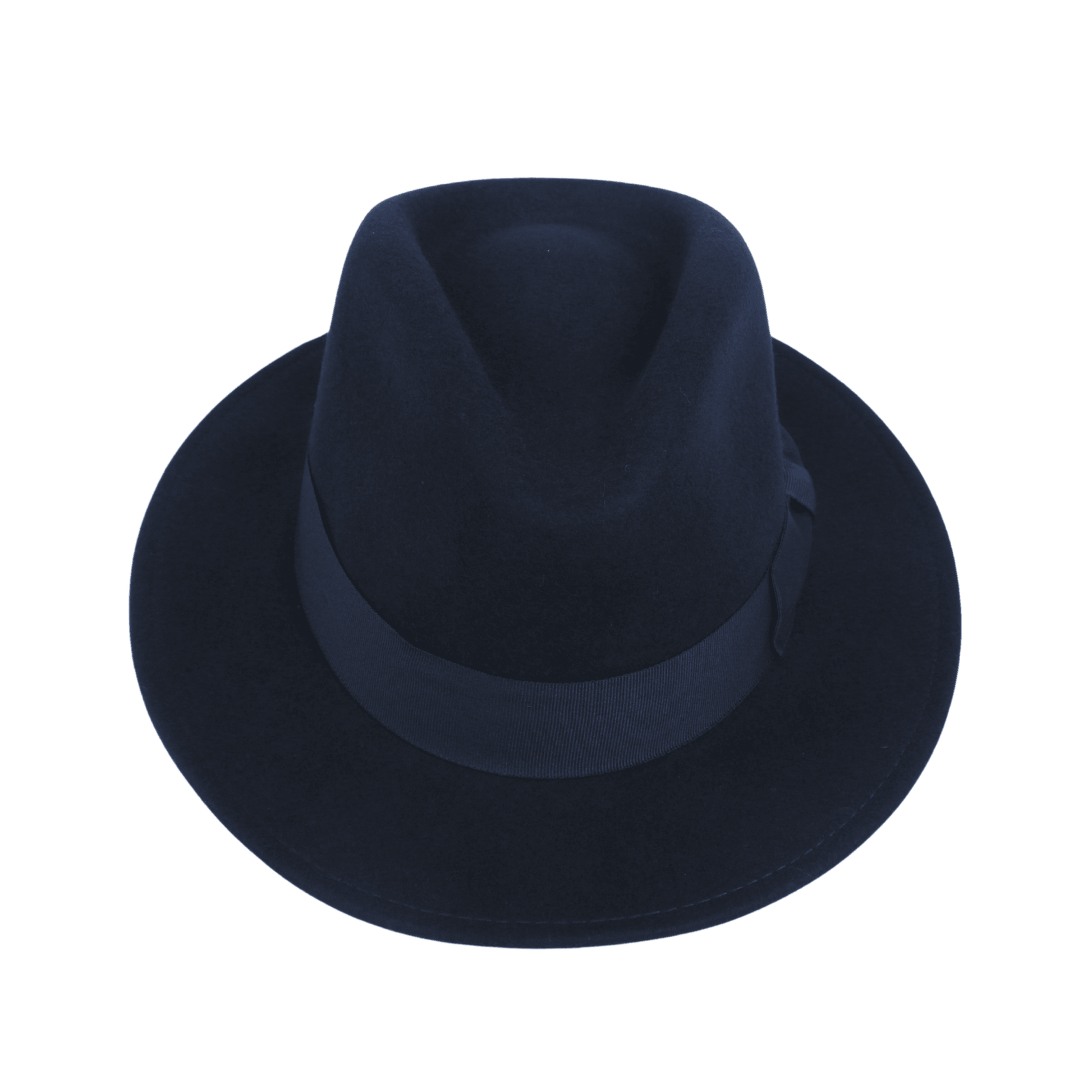 Classic Fedora Wide Brim Sweatband Hat for Men & Women - hatsXcaps