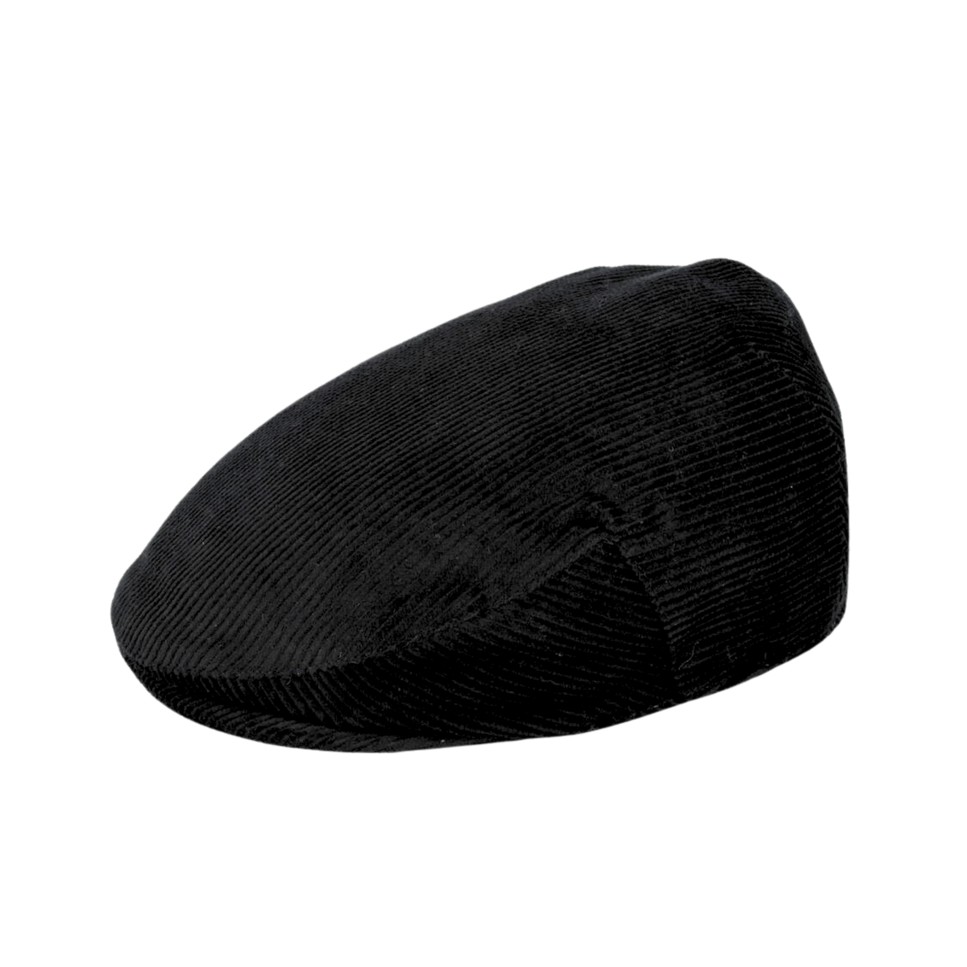 Unisex Cotton Corduroy Flat Cap for Men and Women - hatsXcaps