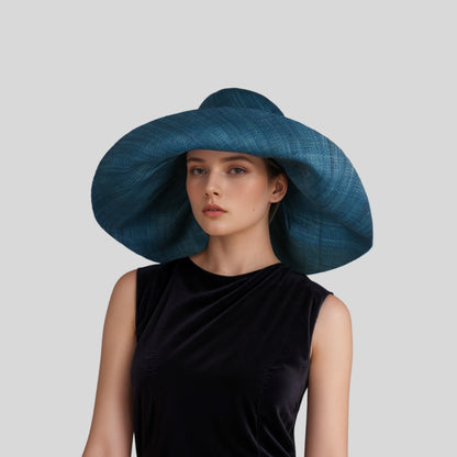 Women's Wide Brim Mimosa Sun Hat for Summer Beach - hatsXcaps