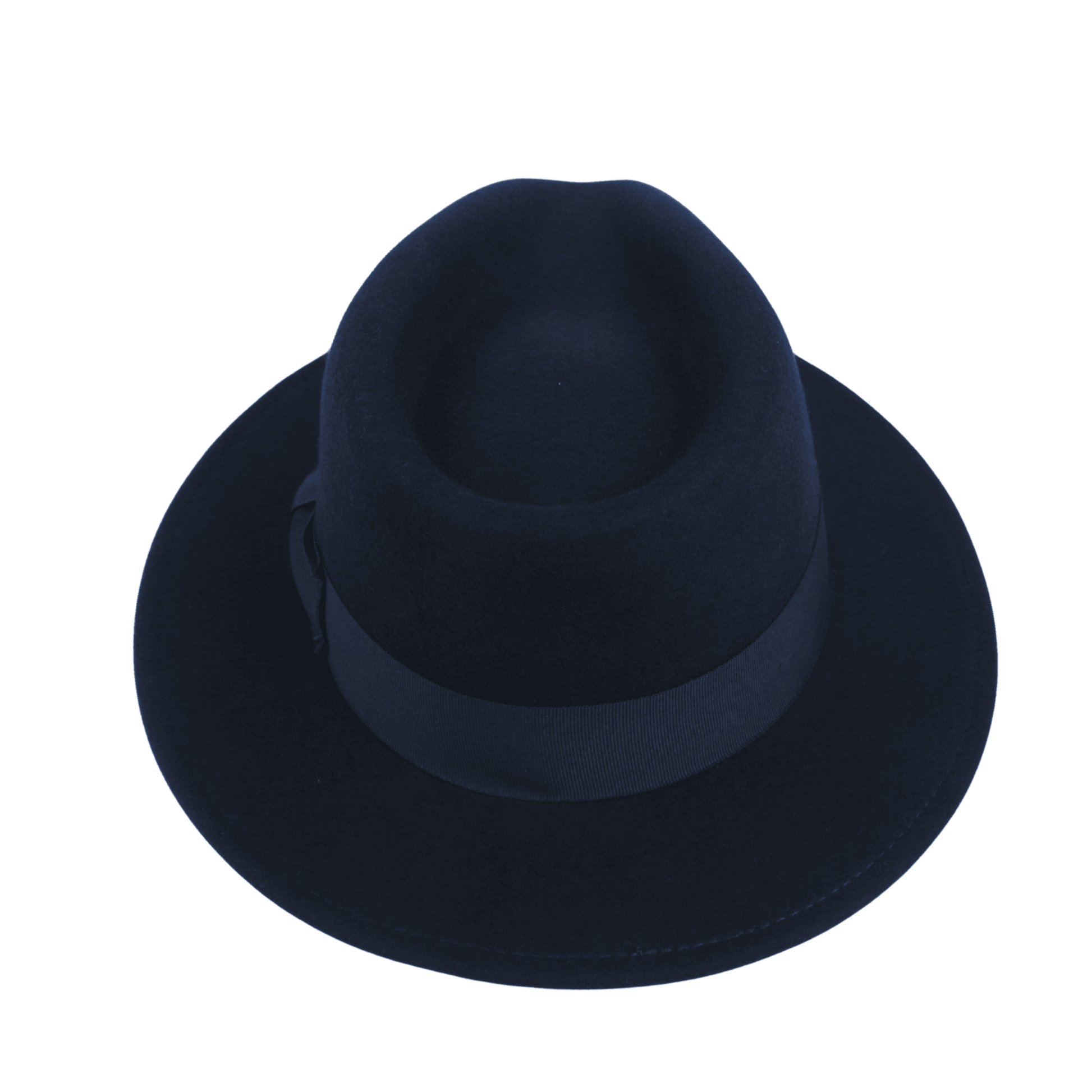 Classic Fedora Wide Brim Sweatband Hat for Men & Women - hatsXcaps